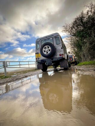 Land Rover on a 4x4 Tour in Hertfordshire