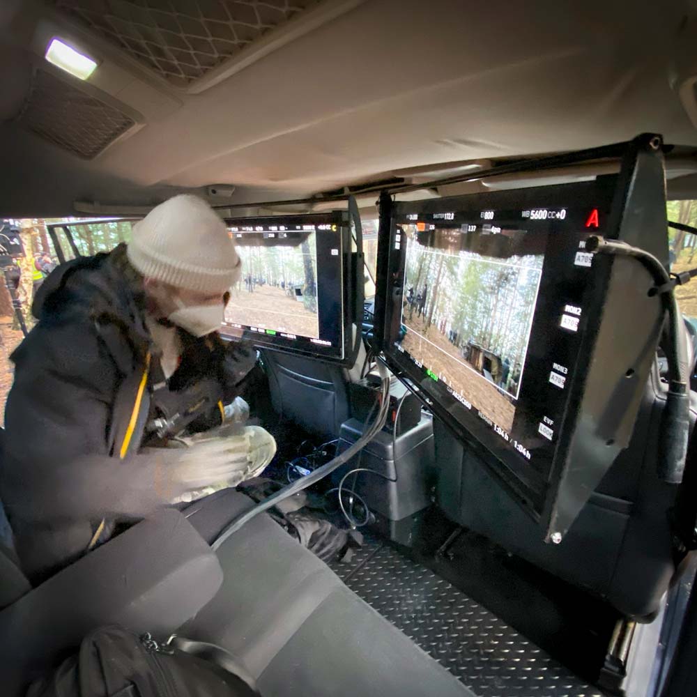 4x4 film and TV support vehicle