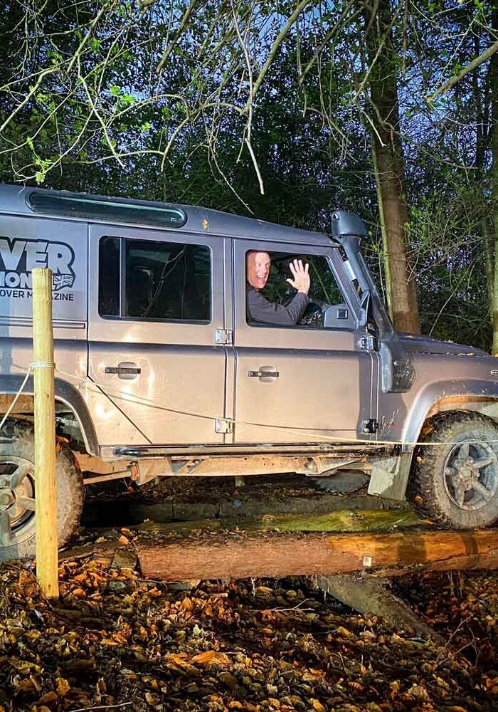 Surrey 4x4 Lantra training - Driving 4x4 at dusk
